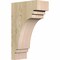 Ekena Millwork Pescadero Rough Sawn Corbel, Douglas Fir, 6"W x 12"D x 20"H COR06X12X20PEC00RDF - alternate 1